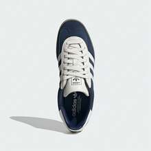 Adidas Originals GAZELLE 男女通用室内休闲运动鞋，低帮 IH9650 - 霧霾藍 - 查看 5