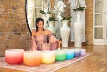 Crystal Singing Bowl Mallet U2014 Rubber Head With Wood Handle U2014 Pure, Clear Tone For Meditation, ASMR, Yoga Or Sound Baths, 2-YEAR WARRANTY - 白色 - 查看 4