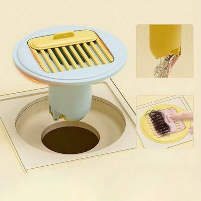 Lõi lọc khử mùi 1/2 chiếc cho cống thoát sàn nhà tắm, đa năng cho đường ống nước, khử mùi, chống côn trùng, kèm lưới lọc tóc, dễ lắp đặt, phù hợp cho cả nhà tắm và nhà bếp. Chất liệu bền chắc. Lõi lọc khử mùi cho cống thoát sàn. Kiểu dáng thiết thực và hiệu quả. Khử mùi, chống côn trùng + lọc tóc + tương thích đa năng + thiết kế khử mùi. Giải pháp khử mùi và chống côn trùng cho hệ thống thoát nước nhà tắm và nhà bếp.
