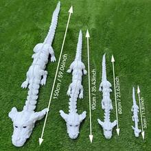 1pc  Lucky Dog Dragon, Falkor The Luck Dragon Doll, Collectible Figurine, Realistic Animal Model, Desk Decoration, Unique Gift, Holiday Present ,Easter Egg Gifts - 白色 - 查看 3