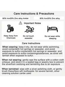 imoli Set de 3 piezas de tobillera con estilo bohemio de metal con forma de estrella de mar, concha marina y perla, regalo perfecto para usar en la playa para mujeres - 30838-ank-G-1-EP - Ver 9