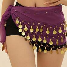 Women's Belly Dance Waist Chain, For Performance And Practice - Multicolor - View 5