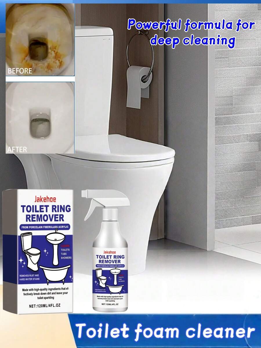 Toilet Foam Cleaner, Removes Odor, Stains And Dirt From Toilet, Home Cleaning