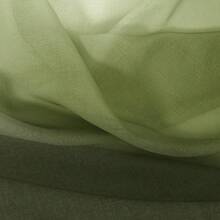 2 tấm rèm voan ombre, kiểu treo khoen, thích hợp cho phòng ngủ, phòng khách, trang trí nhà cửa, trang trí phòng. - màu xanh lá - Xem 3