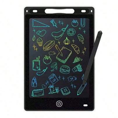 1pc 8.5" LCD Writing Tablet, Color Screen Drawing Board, Erasable & Reusable, Suitable For 3-6 Years Old Boys & Girls Learning And Education, Birthday Gift