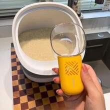 Multifunctional Rice Scoop With Measuring Cup And Spoon - Kitchen Tool, Ergonomic Handle, Anti-Insect Design, Precise Measurement For Rice, Flour, Pasta, Soup, Cereal - Durable Plastic Scoop, Pet Scale Scoop/With Edge And Spatula Accessories (Suitable For Smart Scale) - Suitable For Home And Commercial Kitchen - Multiple Colors Available - Multicolor - View 9