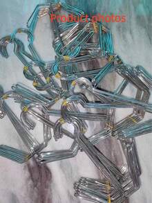 5/8pcs Stainless Steel Shoe Rack, Metal Wall-Mounted Shoe Storage Organizer, Space-Saving Clothes Drying Rack, Multi-Function Wardrobe Balcony Shoe Drying Rack - Multicolor - View 9