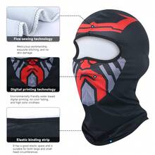 Fabulous Be Xtreme CS25-YS(01-06) 印花图案时尚骑行口罩 - 彩色 - 查看 5