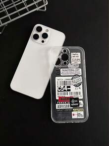 Transparent Label Painted Anti-Drop Painted Phone Case Cover Compatible With IPhone 17pro/17Air /17/17promax16/11/16pro/16plus/16promax/16e/15Promax/13/14/12/XS/XR/7G/8P, Compatible With Samsung Galaxy S25/S25PLUS/S25 Ultra/A16/A36/A26/A56/A50/A12/A32/A52/A72/A51/A21S/A13/A14/S24/S24PLUS/S24Ultra,S22/A52/A53/A54/A55/, Compatible With Xiaomi 11/12Pro/12/12X/13Pro/14Pro/15Pro/, Compatible With 10/9/Note9/12c/Note11pro/Note8Pro Anti-Drop Phone Protective Case - Mirror - View 3