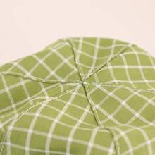 Sun Hat For Baby Boys Girls Adjustable Toddler Kids Sun Protection Hat Wide Brim Summer Play Hat With Chin Strap - Seersucker Plaid Six-panel Hat - View 5