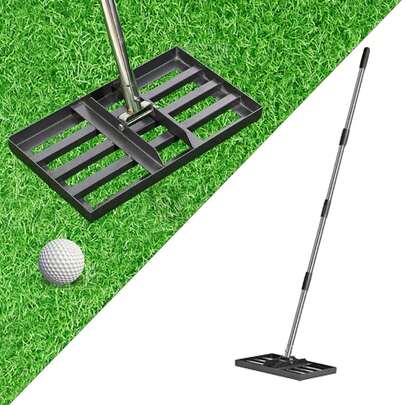 Lawn Leveling Tool Heavy Duty Level Lawn 4 Section Short Rod