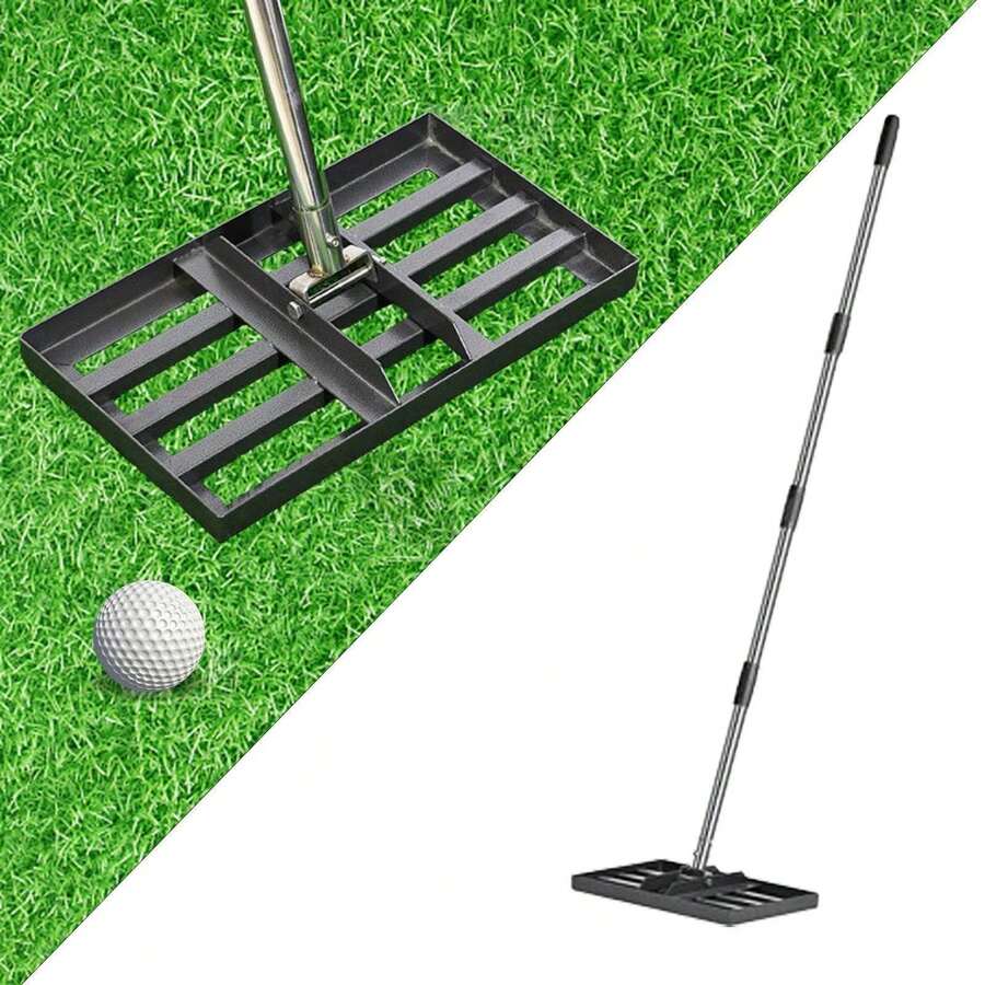 Lawn Leveling Tool Heavy Duty Level Lawn 4 Section Short Rod - A - View 1