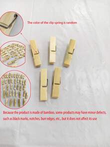 2.83 Inch Natural Wooden Rust-Proof Clothes Pins, Wooden Clothespins For Hanging Garments - Wooden Clip-7.2cm - View 17