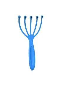 头皮按摩器，手持式头部按摩工具，头部按摩爪，适合在办公室、家庭水疗中心进行深度放松和缓解压力 - 彩色 - 查看 12