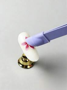 1 chiếc nhíp hai đầu màu tím dùng để trang trí móng tay, kẹp đa năng dùng để dán sticker và đính đá. - Màu tím - Xem 2