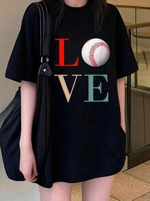 Women T-Shirts - Black - View 1