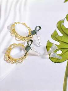 20pcs Hypoallergenic Silicone Earring Backs - Clear, Soft Full Coverage Stoppers For Studs & Hook Earrings - Multicolor - View 11