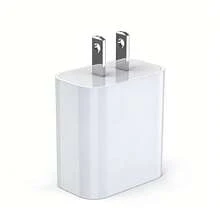 1-3个20W PD快充墙式适配器，兼容 17 Pro Max/17 Pro/17 Air/17/16/15/14/13/12/11/XS/XR/8/7/6，以及S25/S24/S23/S22/S21/S20系列 - 美規A型插(110-127V) - 查看 9