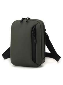 [Mecha Style . Tactical Commuter Bag] 2026 New Men's Waterproof Crossbody Bag, Chest Bag, Waist Bag, Three-Dimensional Quilted Embroidered Anti-Theft Shoulder Bag, Urban Functional Style Chest Bag, Large-Capacity Multi-Compartment Backpack - A - View 15