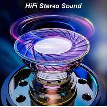 TWS无线耳机，双耳入耳式耳机，超长待机跑步耳机，重低音运动耳机，带麦克风的音乐耳机 - 查看 3