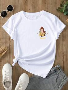 Disney Women T-Shirts - White - View 2