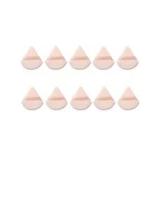 Reusable Triangular Makeup Sponge, Versatile Makeup Tool For Powder, Foundation, BB Cream, Sunscreen, Blush And More. Perfect Replacement For Brushes, Ideal For Travel And Home Use - Apricot - View 12
