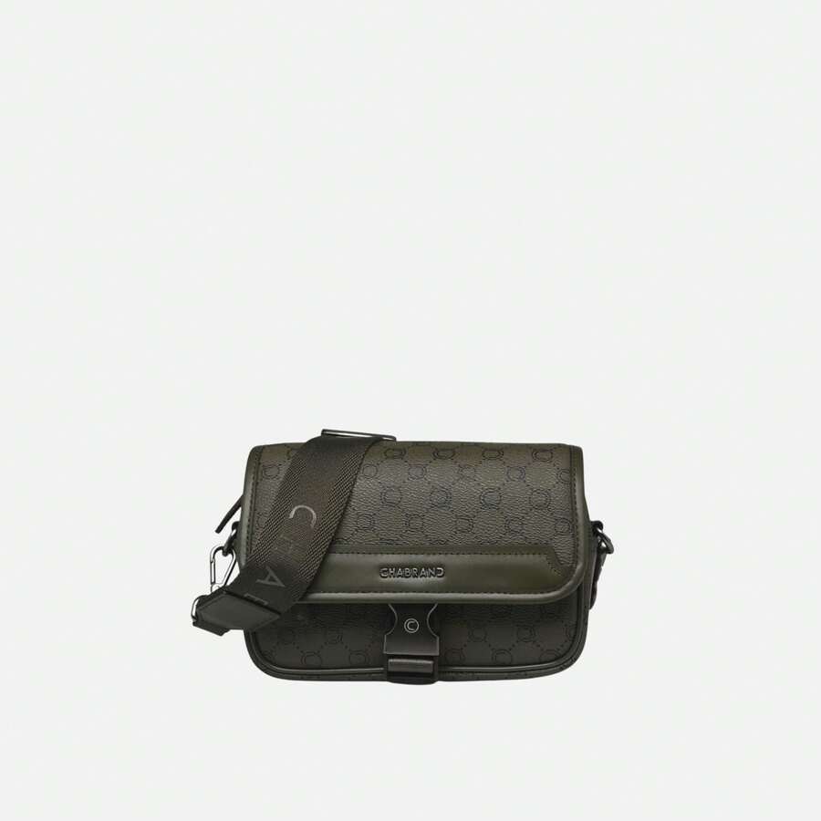 Men Crossbody Bags - Green - View 1