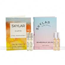 Skylar Clean Beauty Boardwalk Delight Eau De Parfum And Capri Citrus.Splashsh & Sweet Citrus Eau De Toilette For Women Mini Travel Spray (1.5 Ml) 0.05 Fl. Oz Each - Boardwalk Delight+Capri - 查看 4