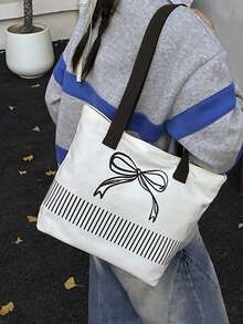 新款时尚多功能女士包，单肩斜挎手提包小方包双肩包，大容量通勤休闲学生日常轻便耐用小众设计包 - 彩色 - 查看 7