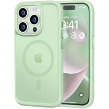 - Strong Magnetic Case For IPhone 14 Pro, MagSafe Compatible, Military Grade 13ft Drop Protection] Slim Matte Translucent Shockproof Case For 6.1"  14 Pro, 41920747 - Rust Brown - View 1
