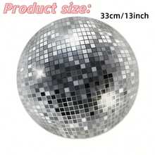 12/24 Pieces, 33cm Placemats, Disposable Disco Ball Pattern Placemats, Suitable For Christmas, Restaurants, Birthdays, Parties, Banquets, Cafes, Graduation Parties. - View 4