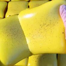 1pc Realistic Squishy Toast Stress Relief Toy, Funny Squeeze Toy For Students, Prize - Multicolor - View 7