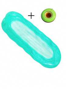 1/2件成人游泳池漂浮躺椅，漂浮吊床，充气水上漂浮船，夏季泳池派对充气沙发 - 圓形 - 查看 8