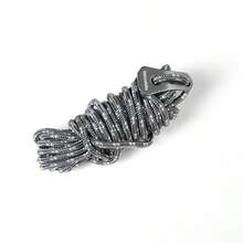 Naturehike 4件套 4.5米露营帐篷拉绳，带反光条，适用于夜间使用 - 彩色 - 查看 2