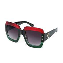 1 PC Women Fashion Glasses ,Retro Square Glasses For Lady, Oversized Vintage Desinger Glasses ﻿CK2276 - 001 - 查看 1