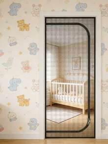 U-Shaped Zipper Window Screen, Specially Designed To Keep Cats And Dogs Out, With Automatic Zipper Mesh Door, Mosquito Proof - Mosquito - View 8