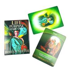 人生目标神谕卡 - 44张卡片附PDF指南，寻找关于爱、生活和家庭的所有问题的答案 - 藍色 - 查看 3