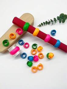 10pcs Silicone Sewing Thread Spool, Soft & Non-Slip, Prevent Thread Slippage, Reusable, Keep Thread Tidy & Untangled - Silicone Spools, 10-pack - View 4