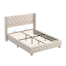 Bed Bases & Foundations - Beige + Linen + 160cm*200cm - View 9