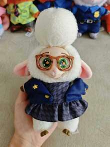 Nick And Judy 成长之旅系列盲盒礼品吊坠，动物城果冻系列玩偶，Nick And Judy 背包挂饰（随机款式发货） - 史迪奇 - 查看 5