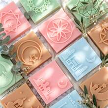 Ramadan Eid Silicone Soap Mold Set - 3D Islamic Crescent Moon, Mosque & Lantern DIY Handmade Soap Candle Making Tools For Resin, Candle, And Clay Crafting - Silicone Mold - View 4