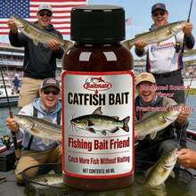 Catfish Fishing Attractant Bloodworm Extract Fishing Additive Essential For Wild Fishing And Black Hole Fishing Universal For Catfish, Pacu, Cold Water Rainbow Trout, Brown Trout, Bass, Pike, Walleye, Snapper, Mackerel, Tilapia, Carp, Mud Carp - Black - View 5
