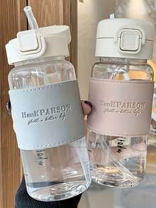 Customizable Cute Children's Water Bottle, Fashionable Water Bottle Gift, Unique Personal Style Couples Multi-Functional, Ornamental, Letter Baby Fashion, Tidy, Modern, Cute Kawaii Adorable Custom, Unique Treasure Finds, Baby Gifts, Cute Baby, Toddler Fashion Ideal Gifts Family, Friends, Daughter, Son, Her For Children's Day, Multi-Functional, Ornamental, Letter, Modern, Adorable, Casual, Custom, Personalised, Unique, Customized, Ideal Gifts For Her, Customized Kids Tableware, Warm Ambience - Multicolor - View 4