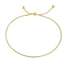 1pc Minimalist Elegant Versatile Casual Anklet, Suitable For Summer Daily Wear, Beach Vacation, Commuting - Gold - View 2