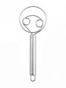 Batidor de masa danés de acero inoxidable con gancho, herramienta para mezclar pan de masa madre para hornear - Multicolor - Ver 10