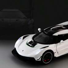 Top Supercar Alloy Model, Diecast Supercar Toy With Opening Doors And Suspension, Metal Collectible Decor For Teens, Birthday/Holiday/Gift - Perfect Gift - Multicolor - View 6