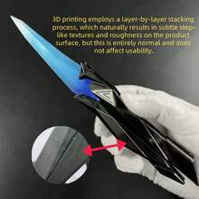 1pc "Valorant Singularity" "VALORANT Series Model" Made Of Full ABS Plastic Material, Foldable, With Stress Relief Function, Suitable For Interactive Games, Perfect Birthday/Holiday Gift - Multicolor - View 7