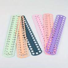 3件套PVC十字绣工具 - 纯色编号孔板：1-111孔 - 塑料穿线板、绣线收纳器、整理线板、刺绣配件，非常适合整理绣线、手工用品，保持桌面整洁，易于识别，适用于十字绣、DIY手工、针线活、老年人友好型、手工活动、送给奶奶的礼物、成人手工、派对礼品 - 均碼 - 查看 4