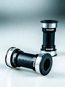 ZRACE BB86 24mm 压入式中轴，铝合金 CNC 加工中轴 - 黑色 - 查看 4