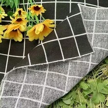 1 Outdoor Simple Checkered Picnic Mat, Lawn Outing Tablecloth, Moisture-Proof Cotton And Linen Picnic Mat - A - View 10